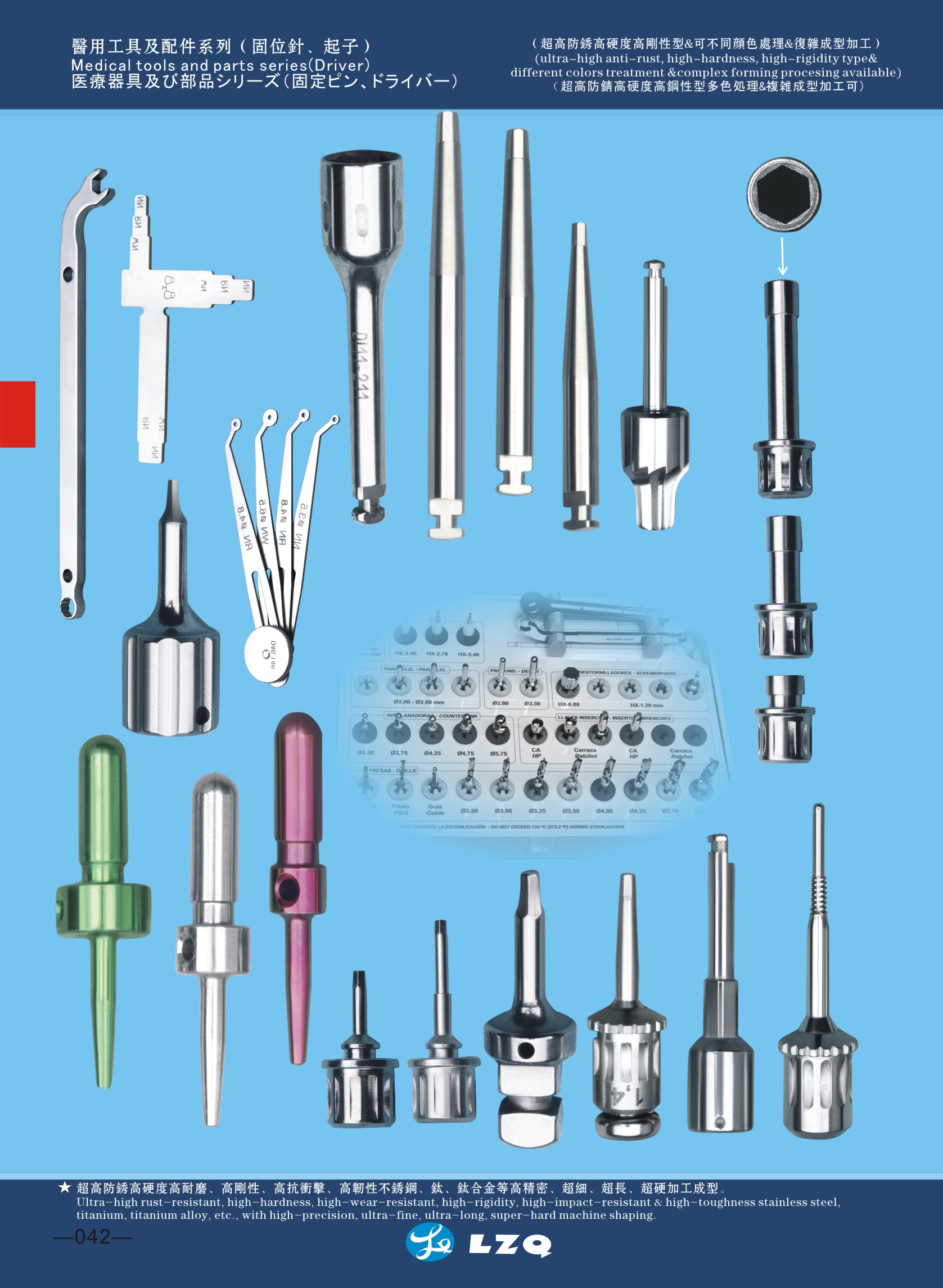 Dental Implants Drills Drill Points Tools