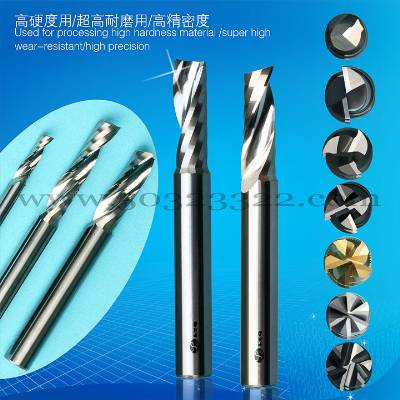 Engraving cutter, drilling end mill