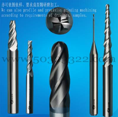 stainless steel tapered end mill,super-hard tapered end mill