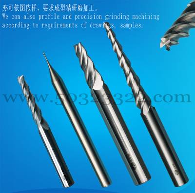 solid carbide tapered end mill,4-flute tapered end