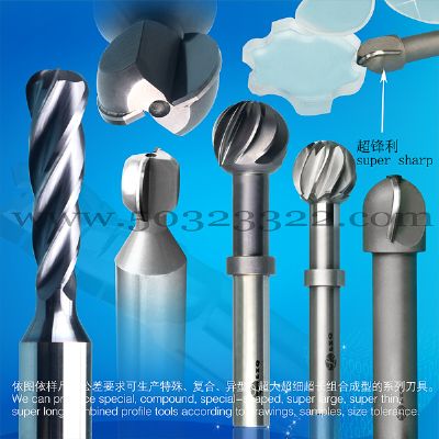 PCD ball nose end mill,Ball Nose Micro End Mill
