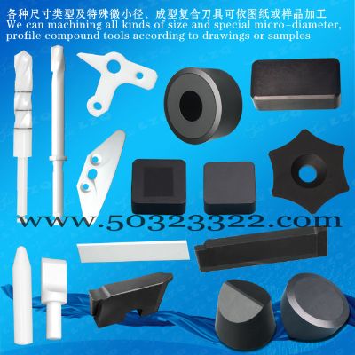 Ceramic knife tablets