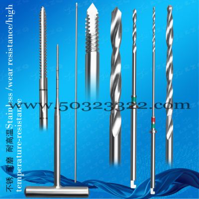 Hollow screw tap for orthopedic equipment