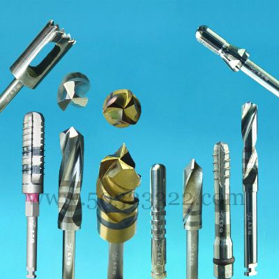 Bone drill bits,Frese elicoidali senza