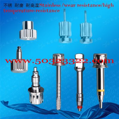 Prosthetic key for ball head attachments , Adapter,instruments for contra-angles