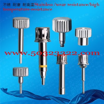 Prosthetic key for ball abutments , TK mounter for ratchet short , TK mounter for ratchet long