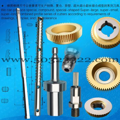 异形拉刀  异形推刀  异形插齿刀